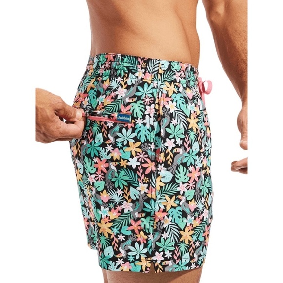 CHUBBIES THE BLOOMERANG CLASSIC 5.5" SWIM TRUNK Men’s XL Floral Summer Shorts - Picture 3 of 4